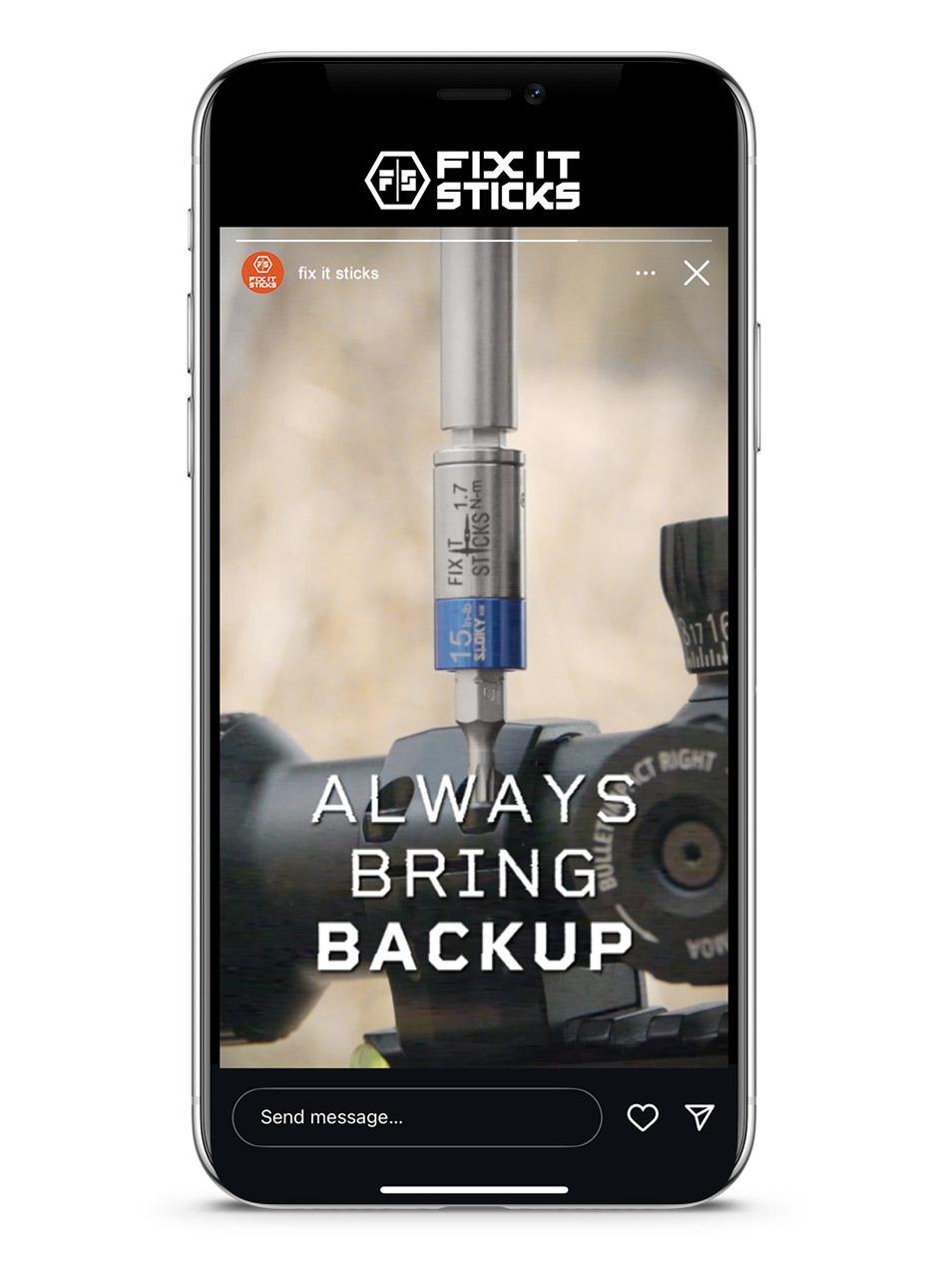 Fix It Sticks Always Bring Backup 2