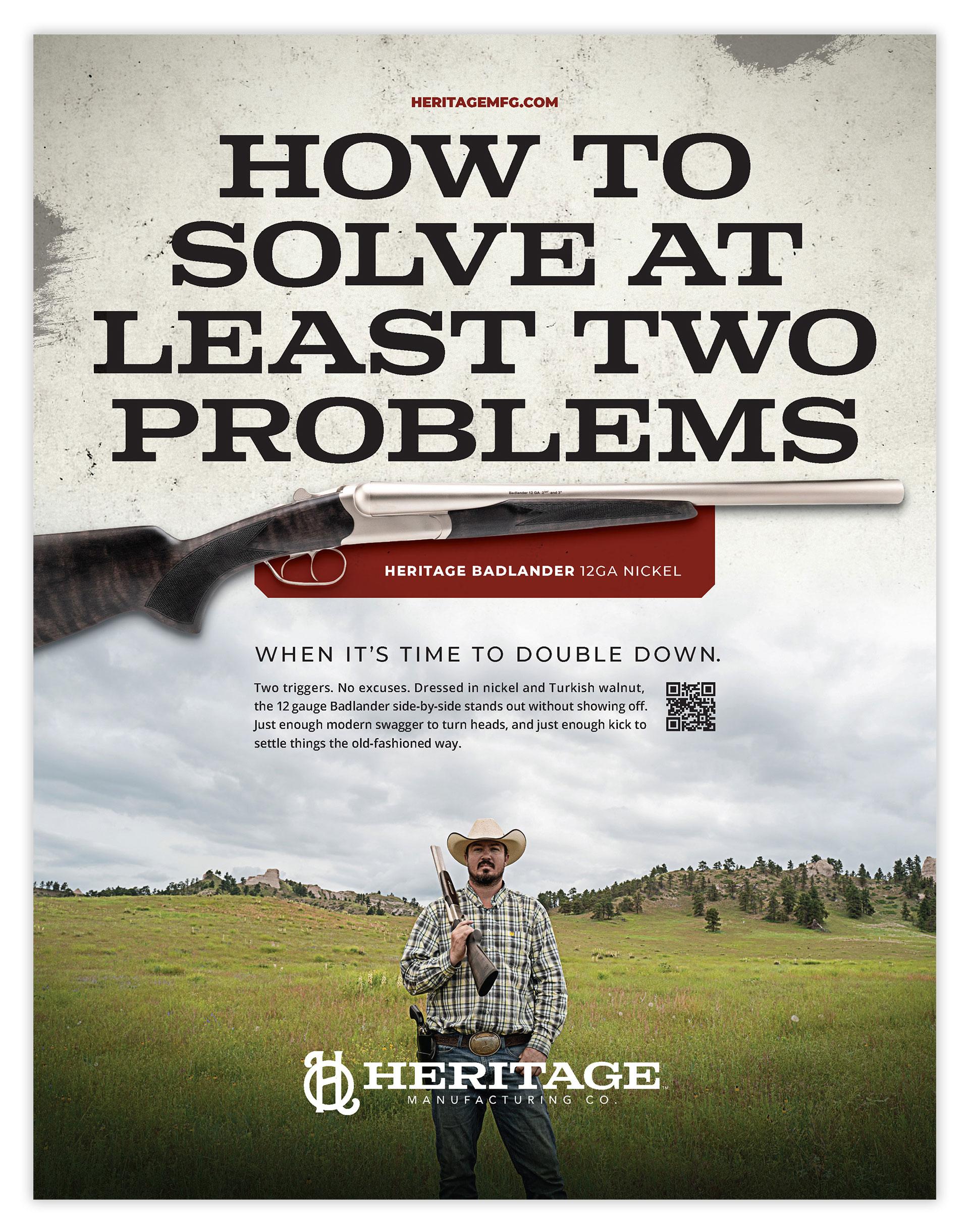 Heritage Badlander Print Ad