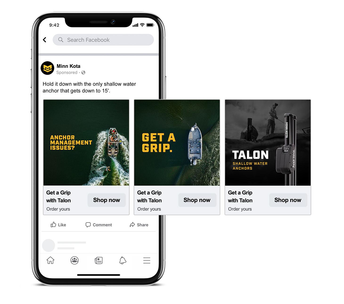 Minn Kota Anchor Management Social Media