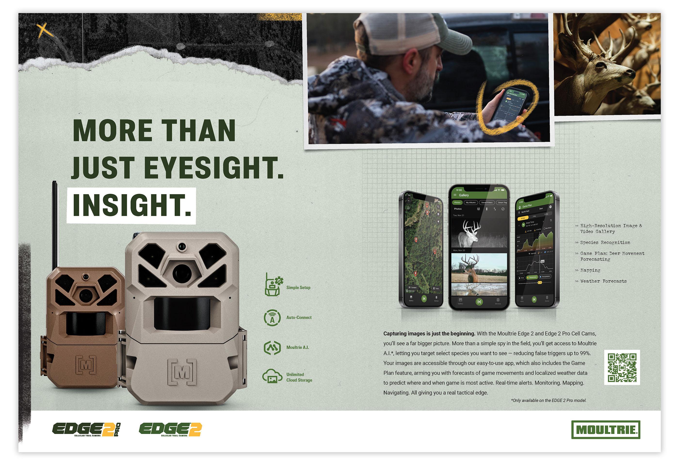Moultrie Mobile Spread Print Ad