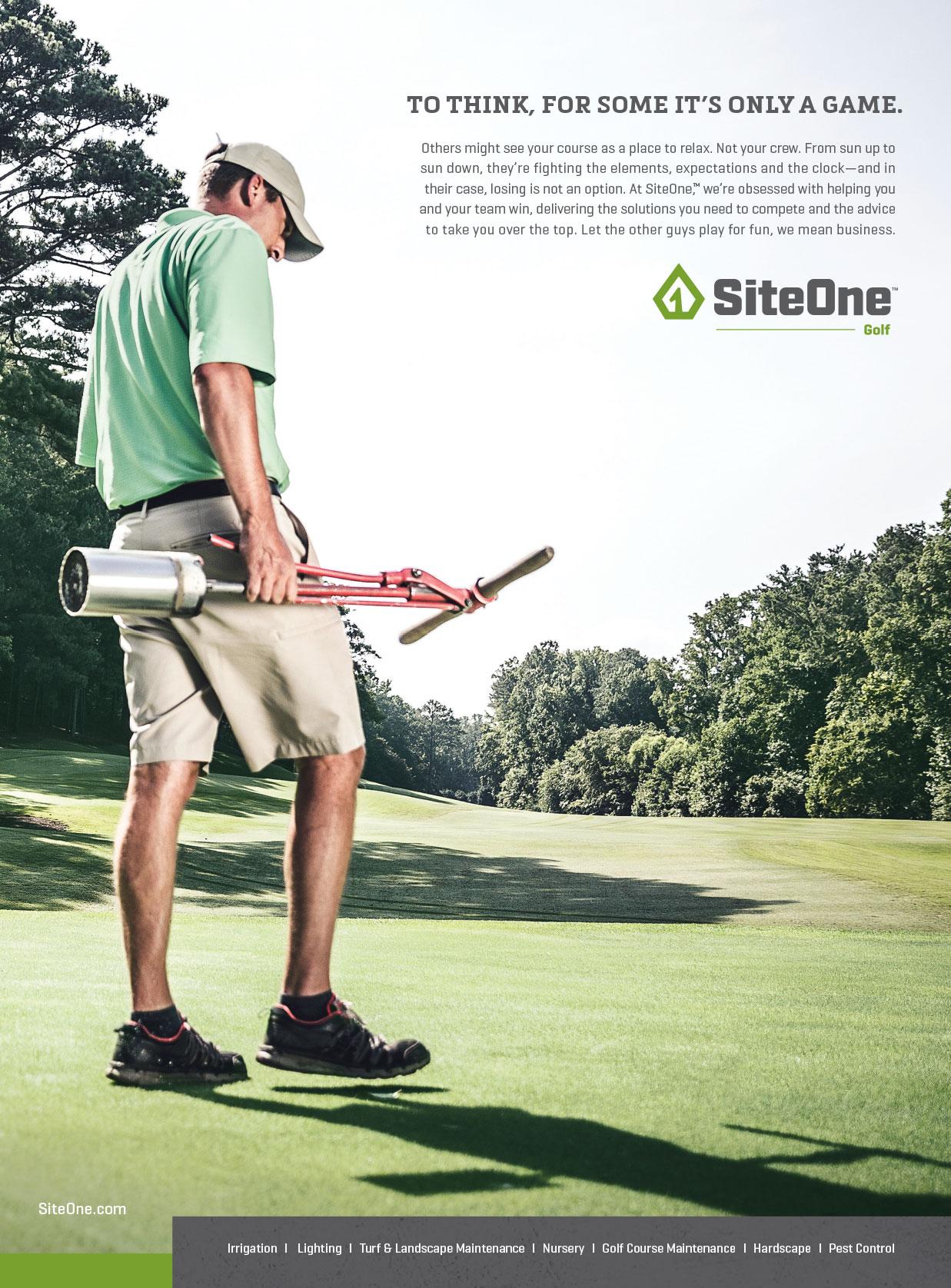 SiteOne Print Ad