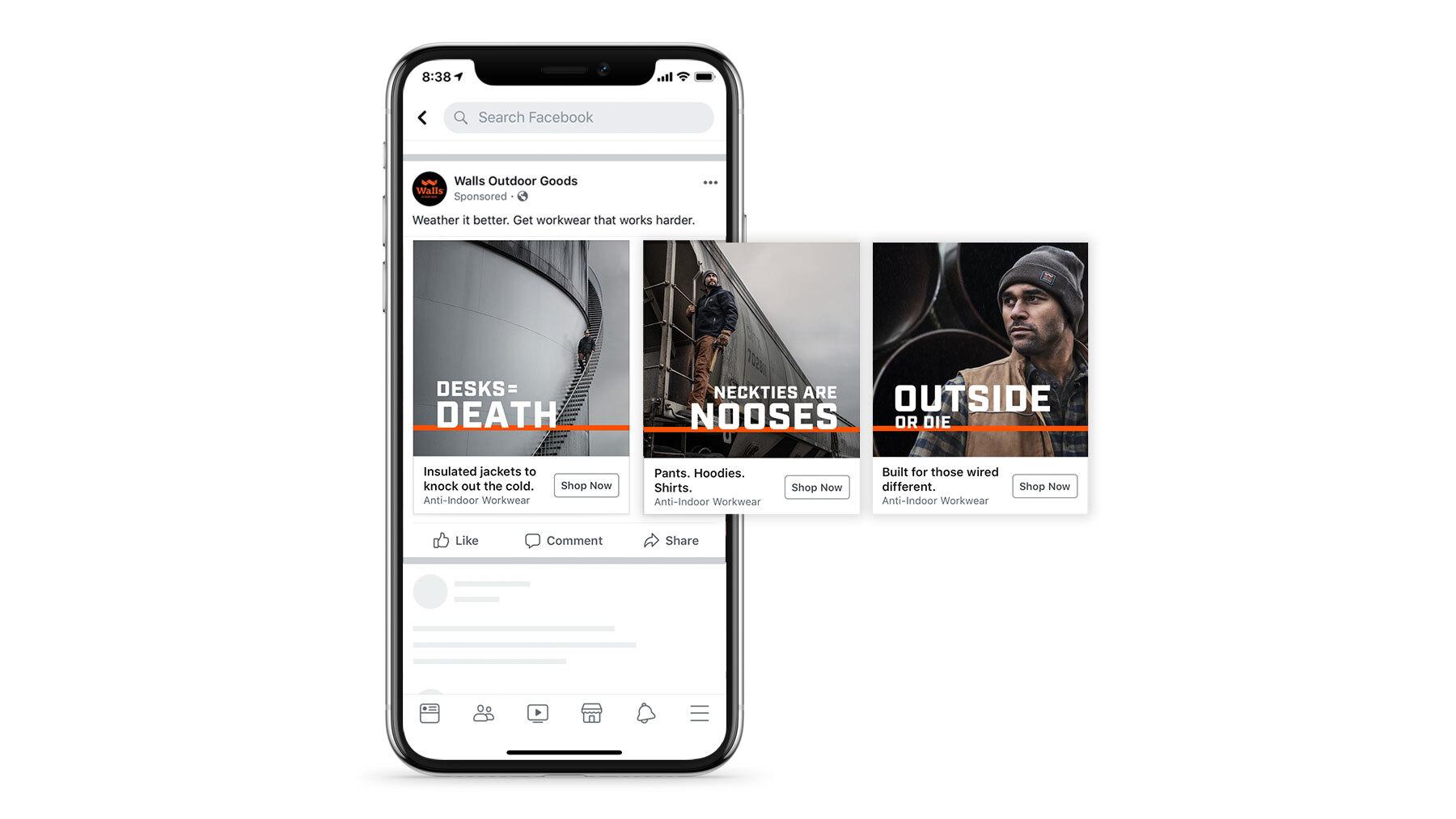 Walls Anti-Indoor Campaign Social Ad