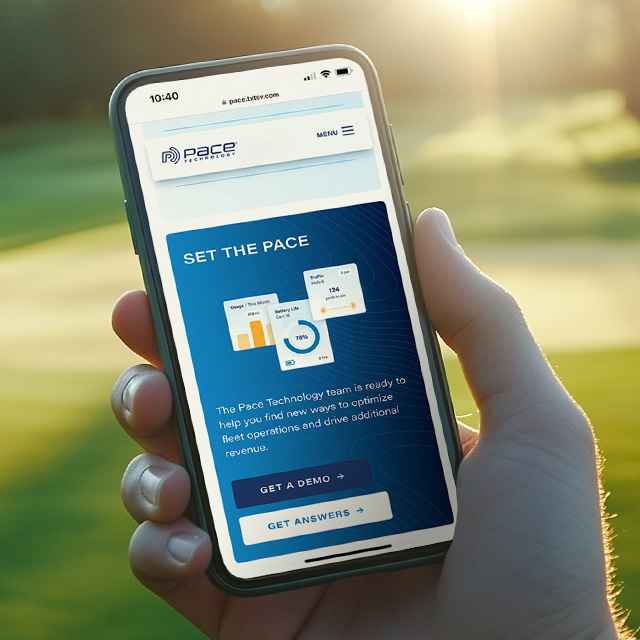 Pace Technology Website Redesign